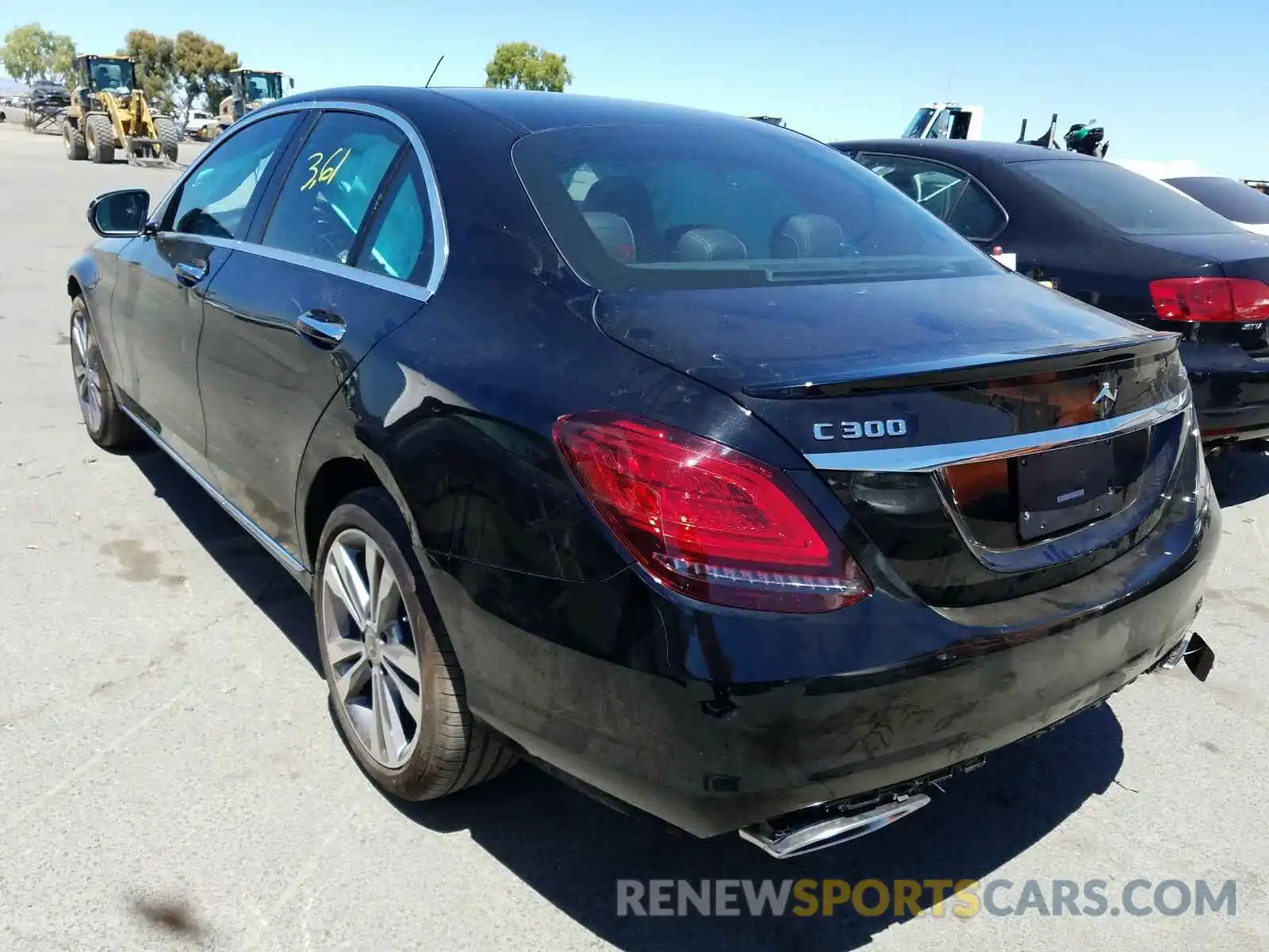 3 Photograph of a damaged car 55SWF8EB5KU318684 MERCEDES-BENZ C CLASS 2019