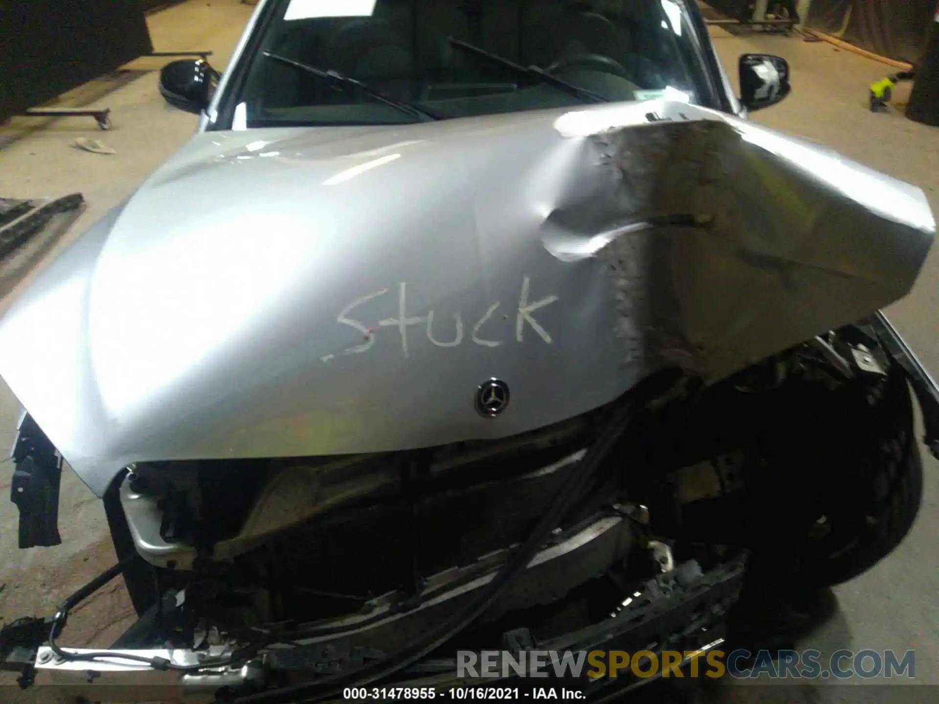 10 Photograph of a damaged car 55SWF8EB5KU319544 MERCEDES-BENZ C-CLASS 2019