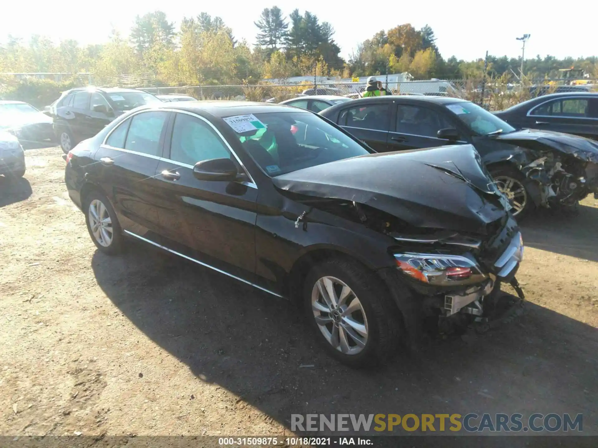 1 Photograph of a damaged car 55SWF8EB5KU320399 MERCEDES-BENZ C-CLASS 2019