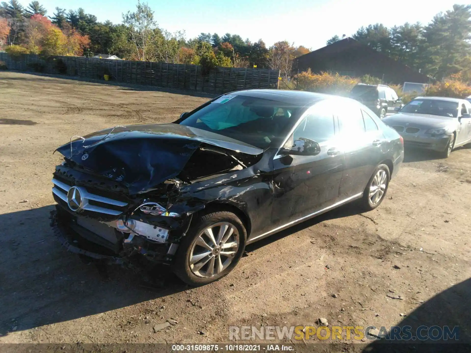 2 Photograph of a damaged car 55SWF8EB5KU320399 MERCEDES-BENZ C-CLASS 2019