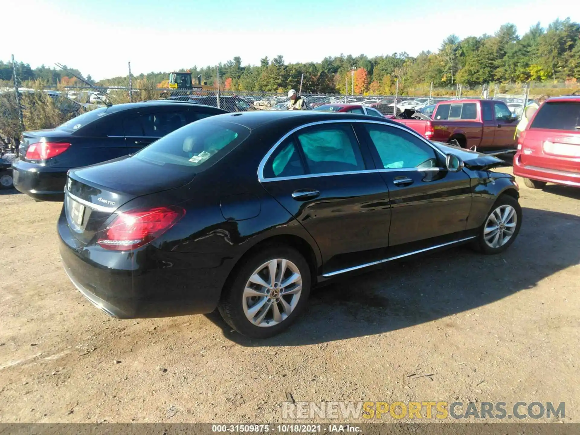 4 Photograph of a damaged car 55SWF8EB5KU320399 MERCEDES-BENZ C-CLASS 2019