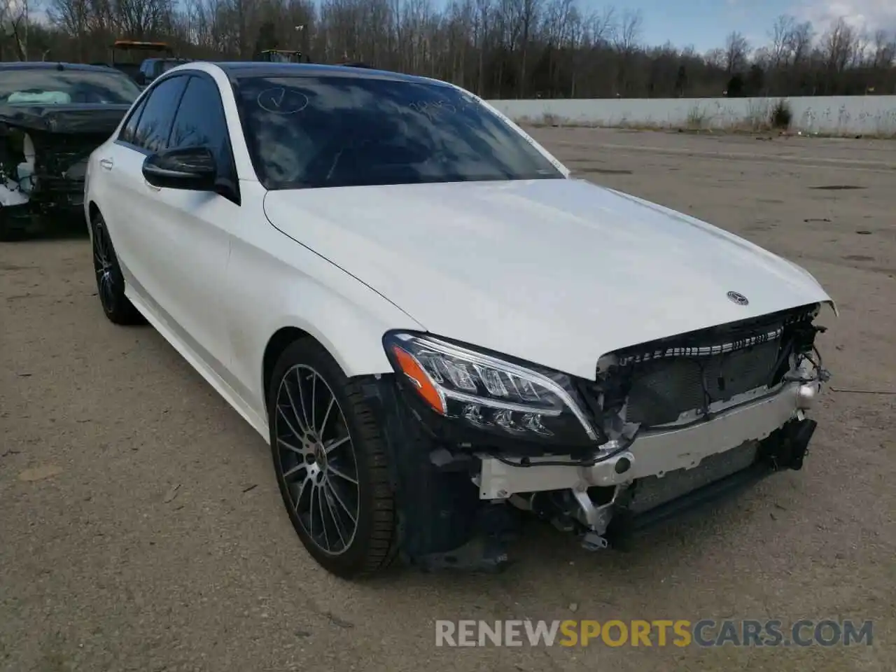 1 Photograph of a damaged car 55SWF8EB5KU321228 MERCEDES-BENZ C-CLASS 2019