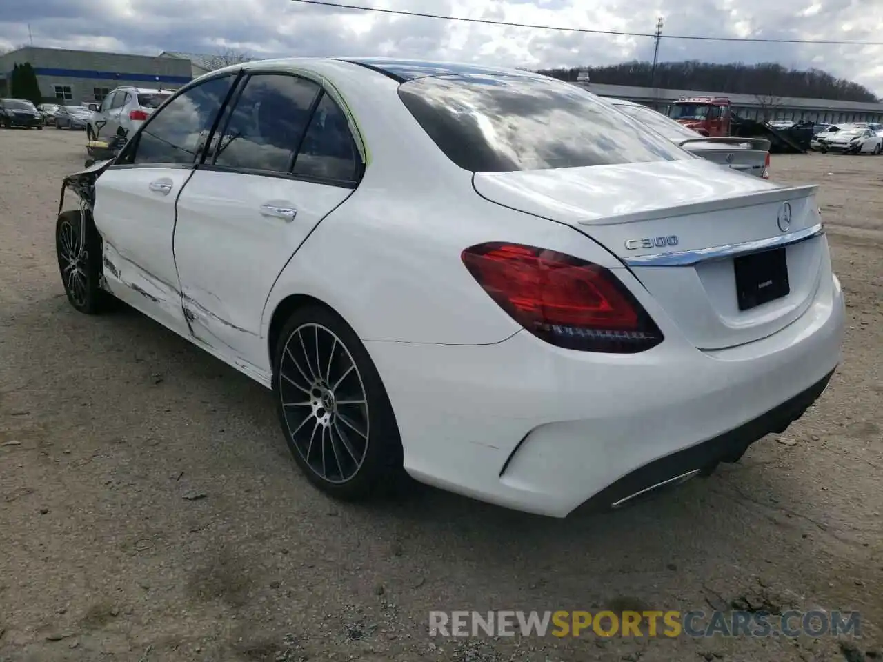 3 Photograph of a damaged car 55SWF8EB5KU321228 MERCEDES-BENZ C-CLASS 2019