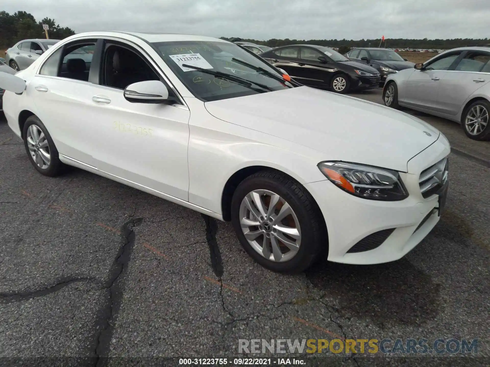 1 Photograph of a damaged car 55SWF8EB6KU285338 MERCEDES-BENZ C-CLASS 2019