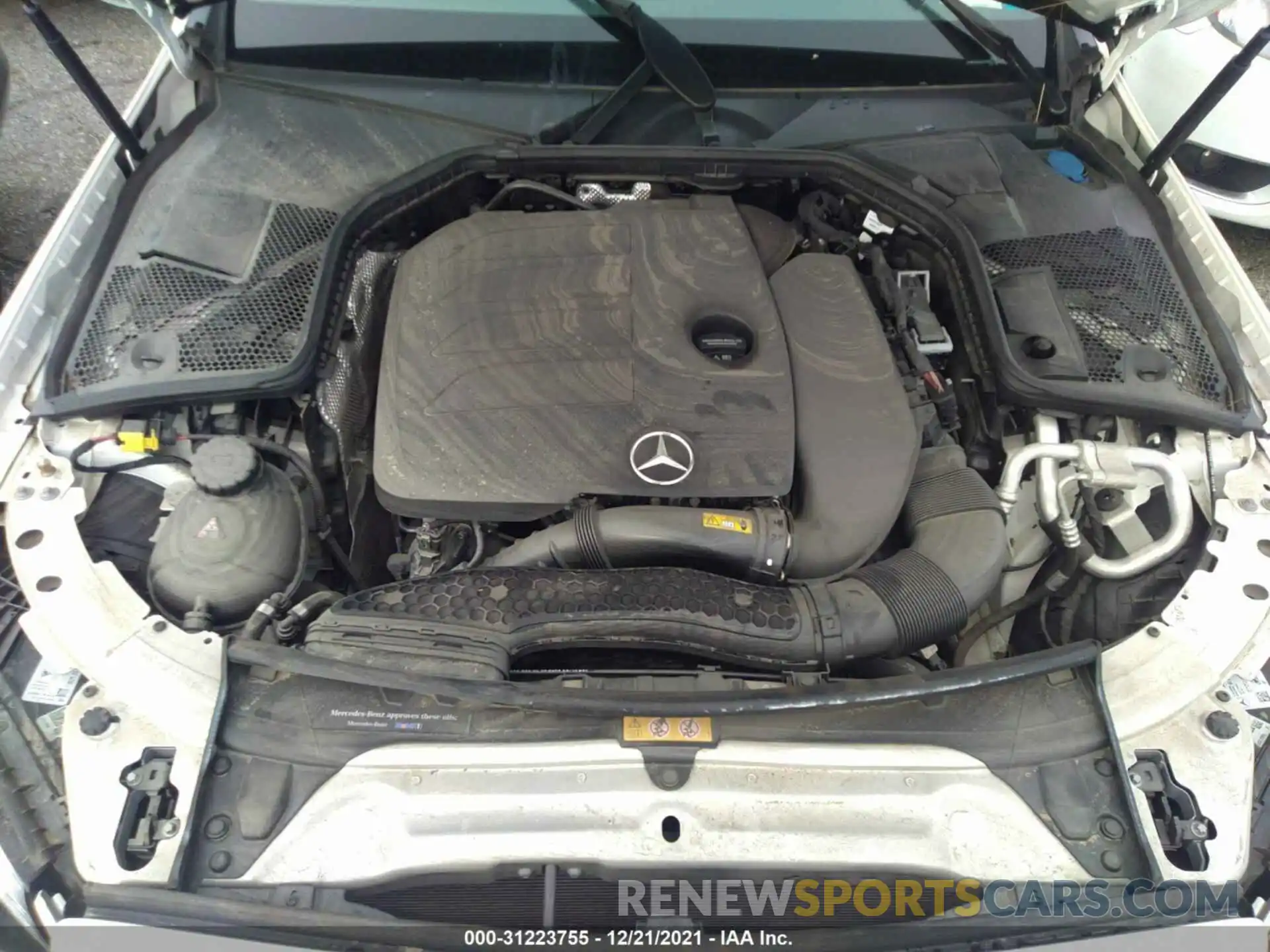 10 Photograph of a damaged car 55SWF8EB6KU285338 MERCEDES-BENZ C-CLASS 2019