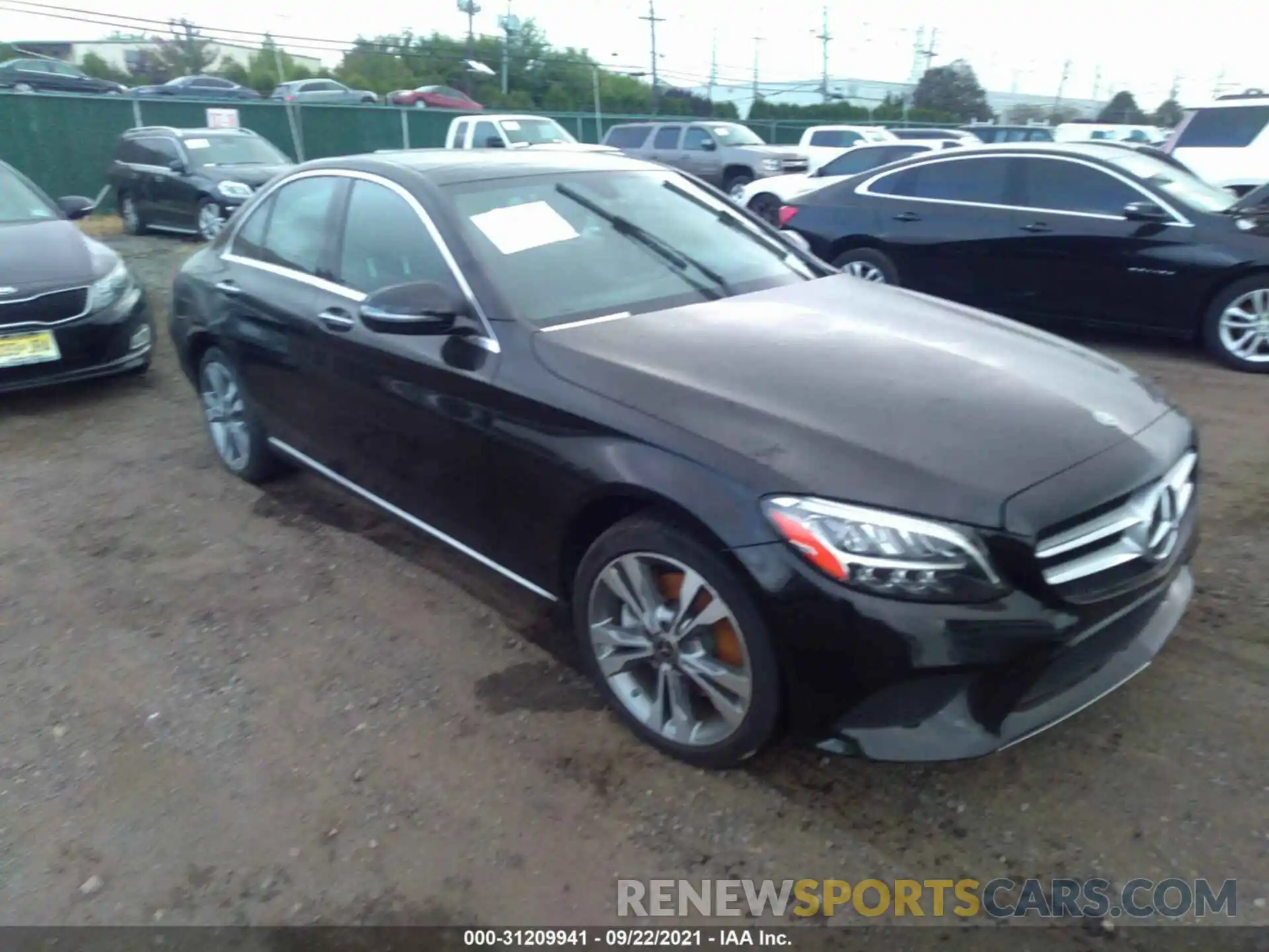 1 Photograph of a damaged car 55SWF8EB6KU286649 MERCEDES-BENZ C-CLASS 2019