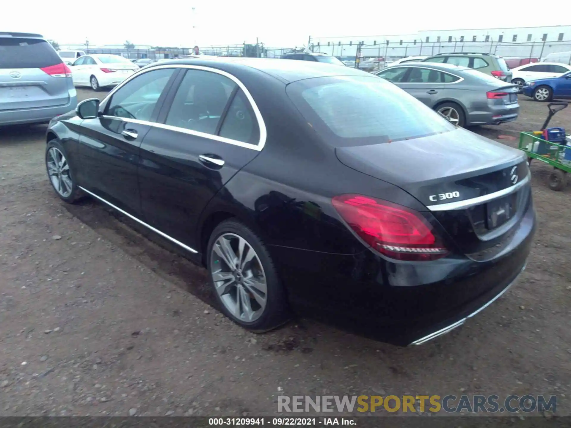 3 Photograph of a damaged car 55SWF8EB6KU286649 MERCEDES-BENZ C-CLASS 2019