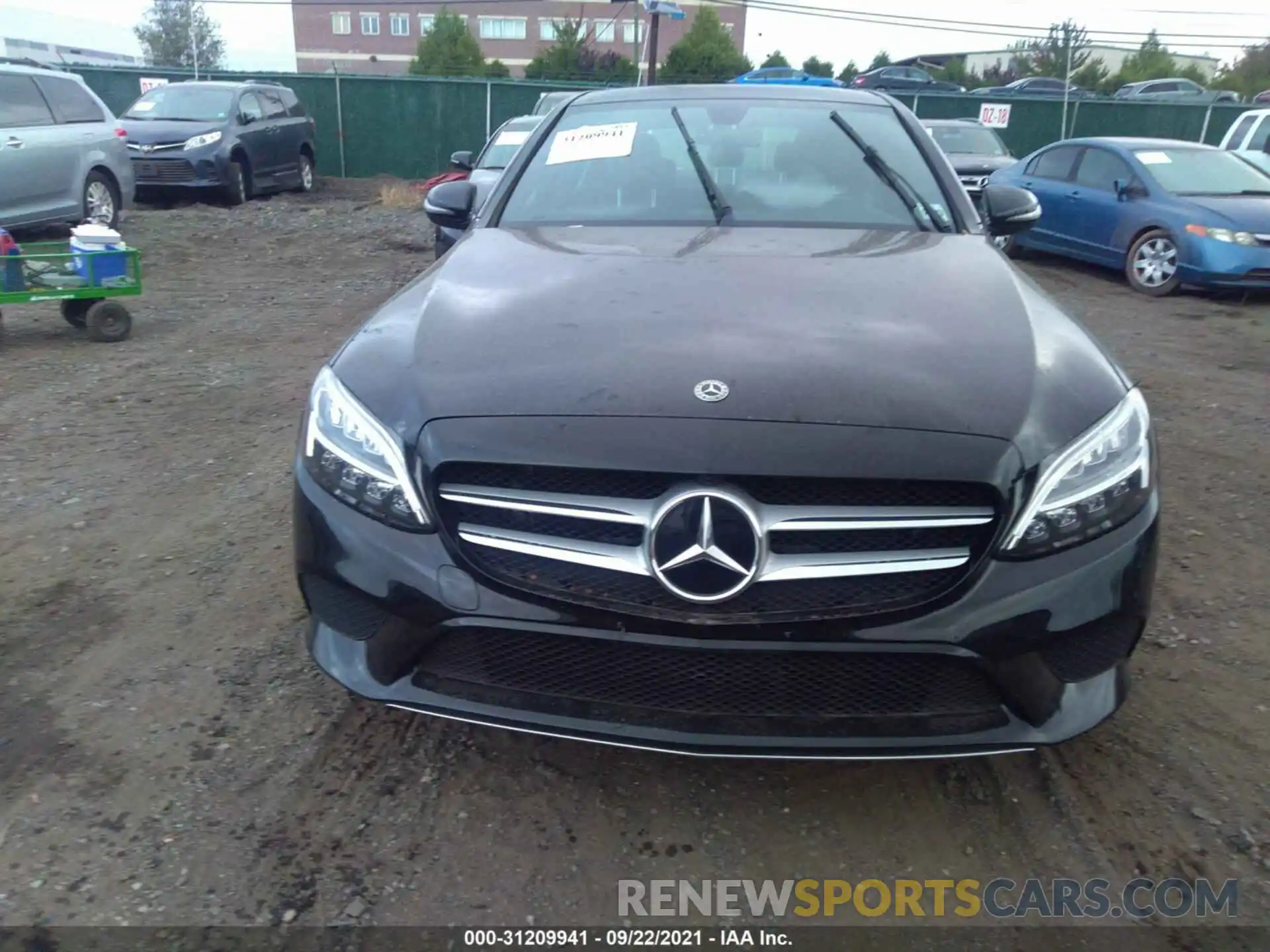 6 Photograph of a damaged car 55SWF8EB6KU286649 MERCEDES-BENZ C-CLASS 2019