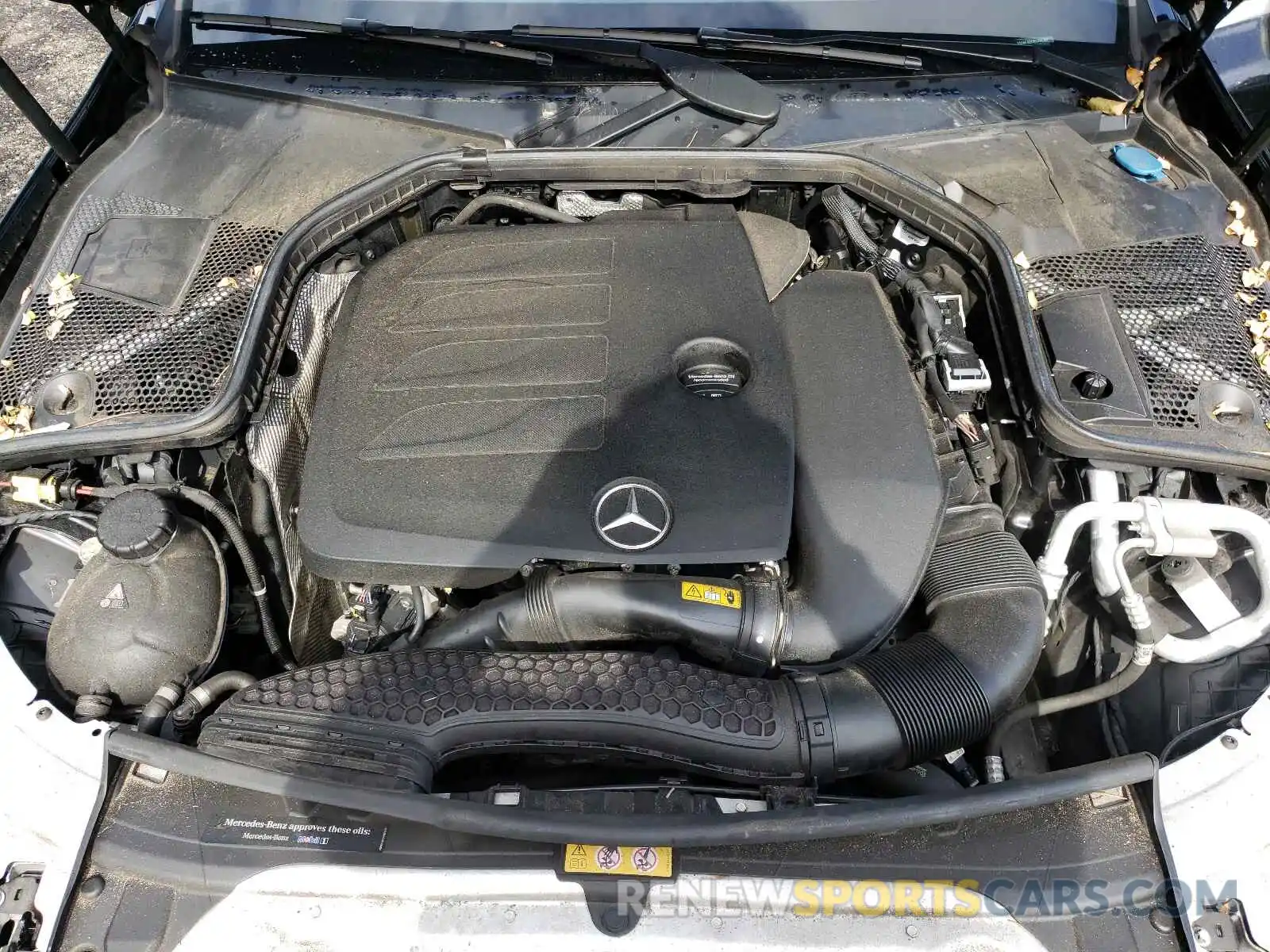 7 Photograph of a damaged car 55SWF8EB6KU288384 MERCEDES-BENZ C-CLASS 2019