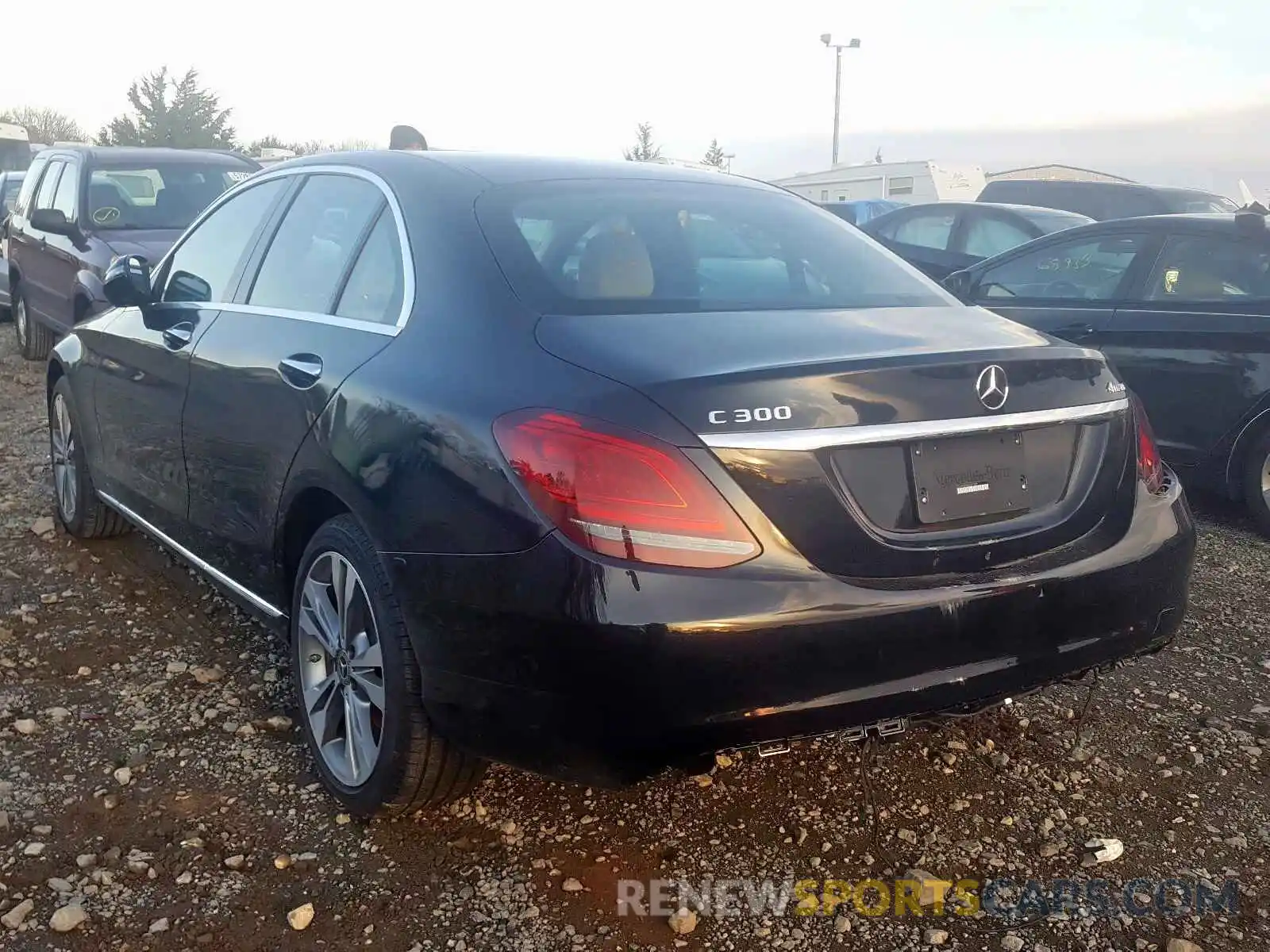 3 Photograph of a damaged car 55SWF8EB6KU291348 MERCEDES-BENZ C CLASS 2019