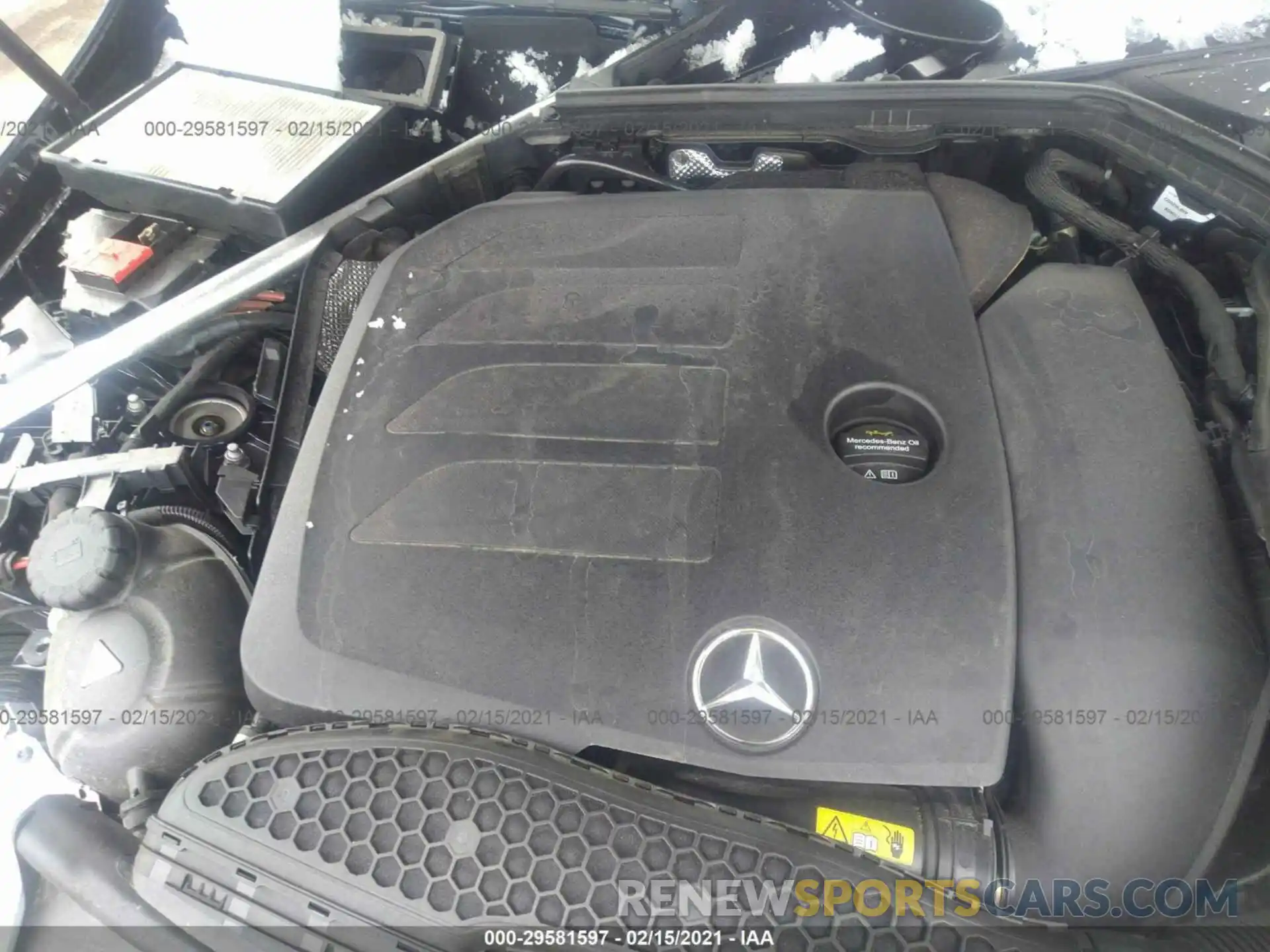 10 Photograph of a damaged car 55SWF8EB6KU304261 MERCEDES-BENZ C-CLASS 2019