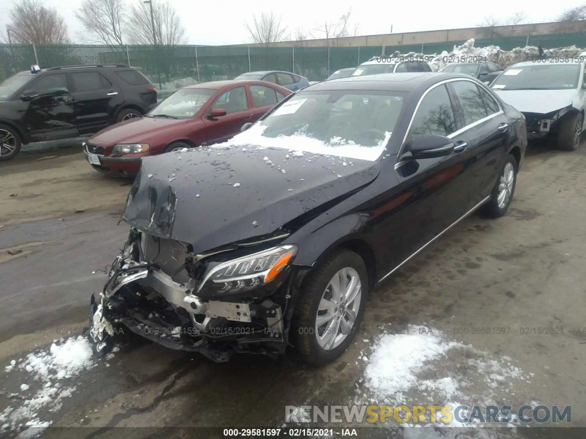 2 Photograph of a damaged car 55SWF8EB6KU304261 MERCEDES-BENZ C-CLASS 2019