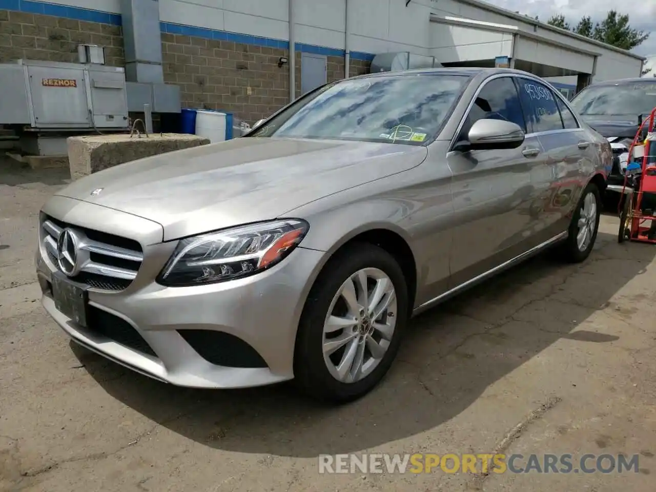 2 Photograph of a damaged car 55SWF8EB6KU305068 MERCEDES-BENZ C-CLASS 2019