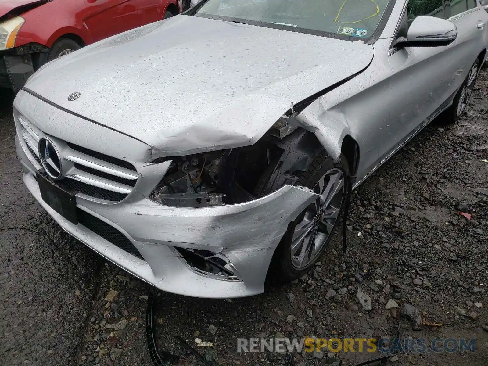 9 Photograph of a damaged car 55SWF8EB6KU312201 MERCEDES-BENZ C-CLASS 2019