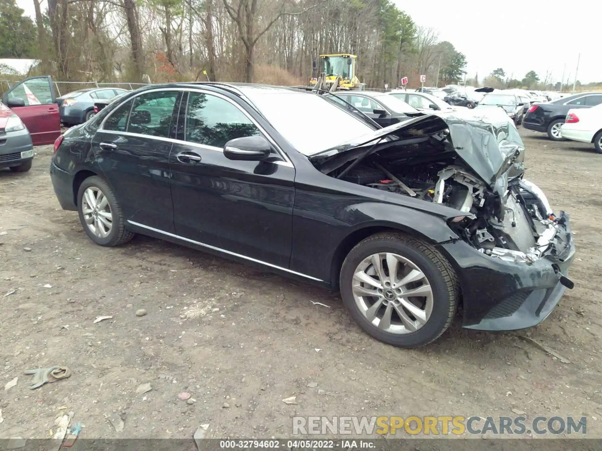 1 Photograph of a damaged car 55SWF8EB6KU312859 MERCEDES-BENZ C-CLASS 2019