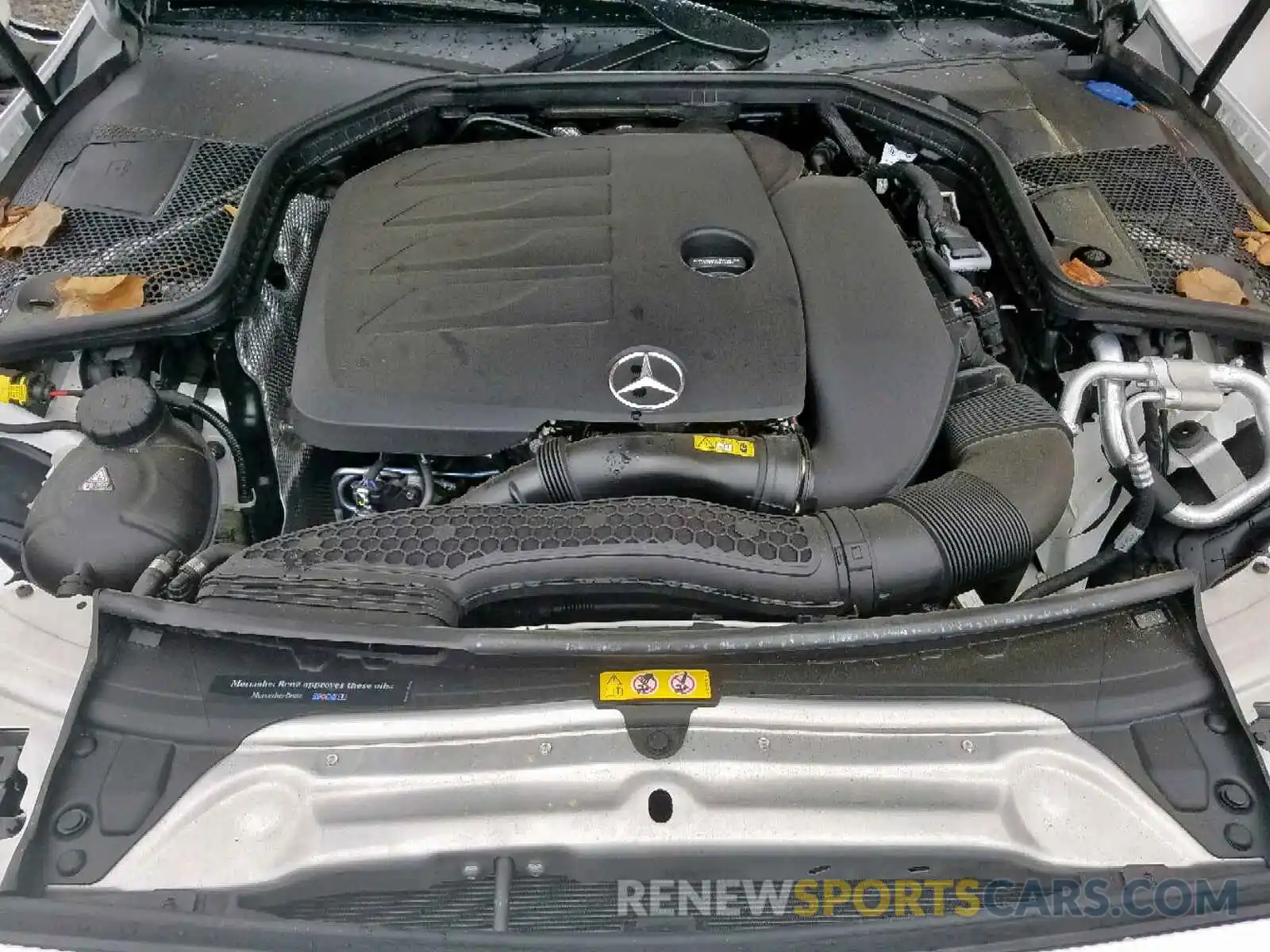 7 Photograph of a damaged car 55SWF8EB6KU313817 MERCEDES-BENZ C CLASS 2019