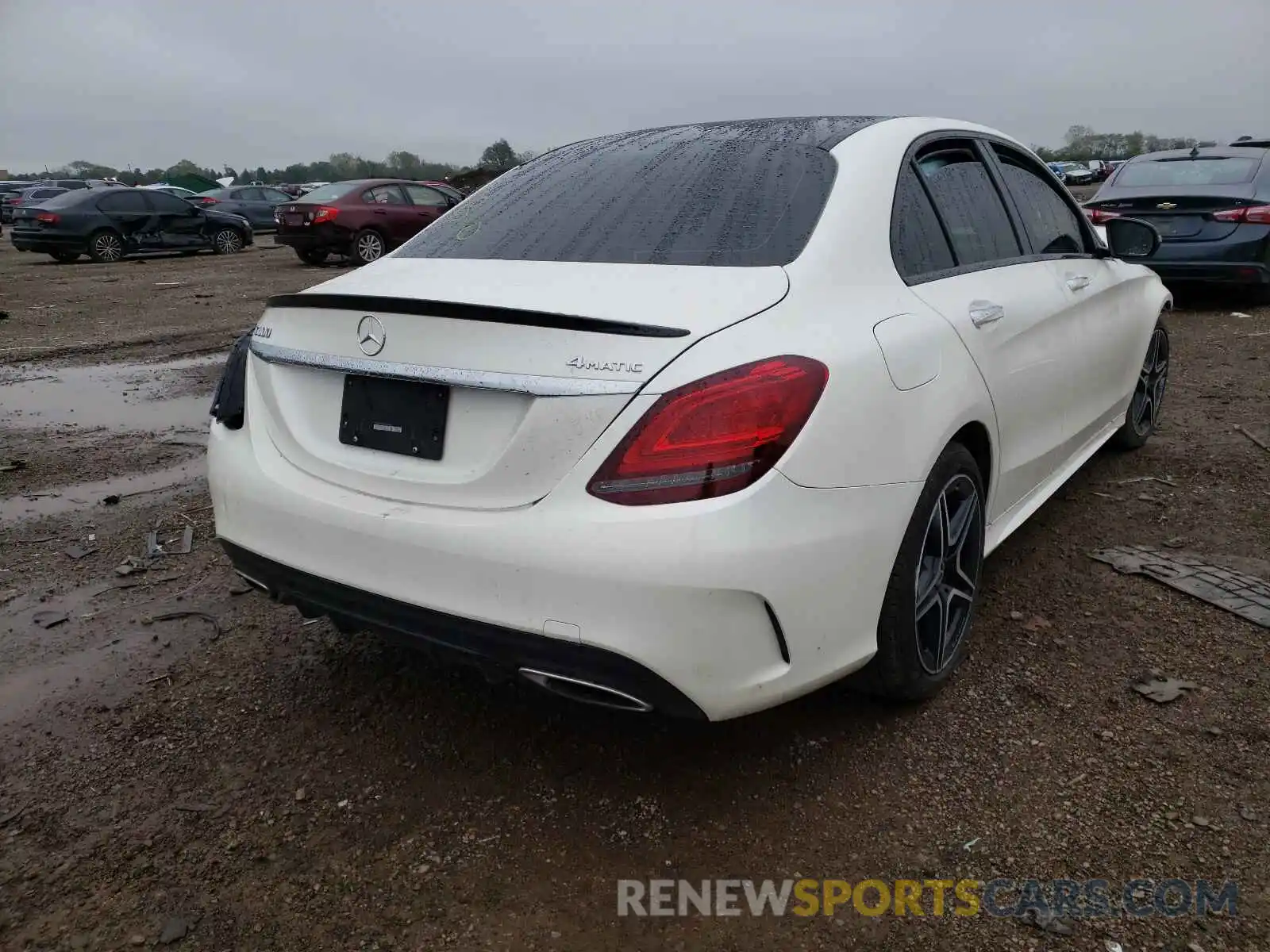 4 Photograph of a damaged car 55SWF8EB6KU314448 MERCEDES-BENZ C-CLASS 2019