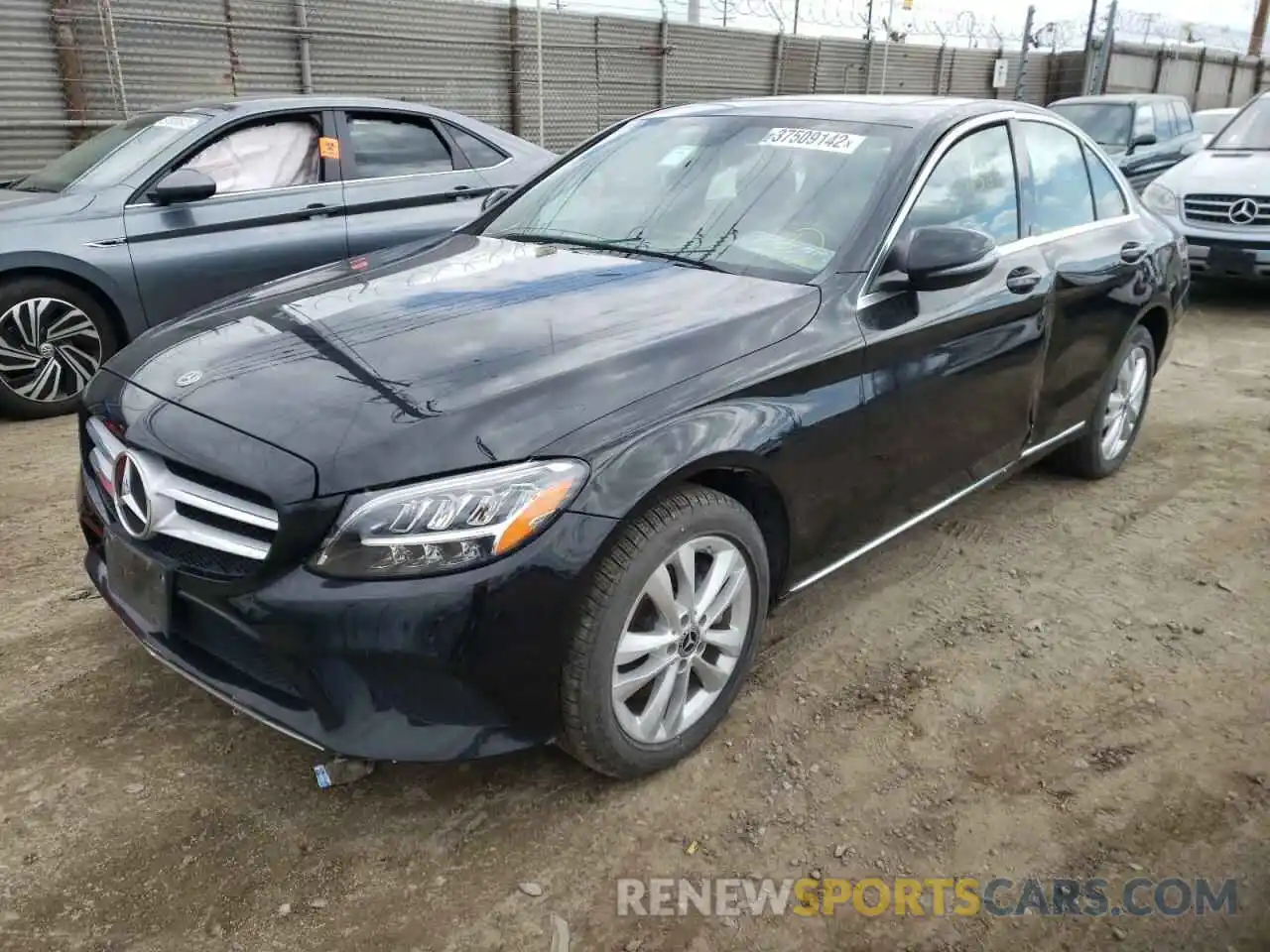 2 Photograph of a damaged car 55SWF8EB6KU315549 MERCEDES-BENZ C-CLASS 2019