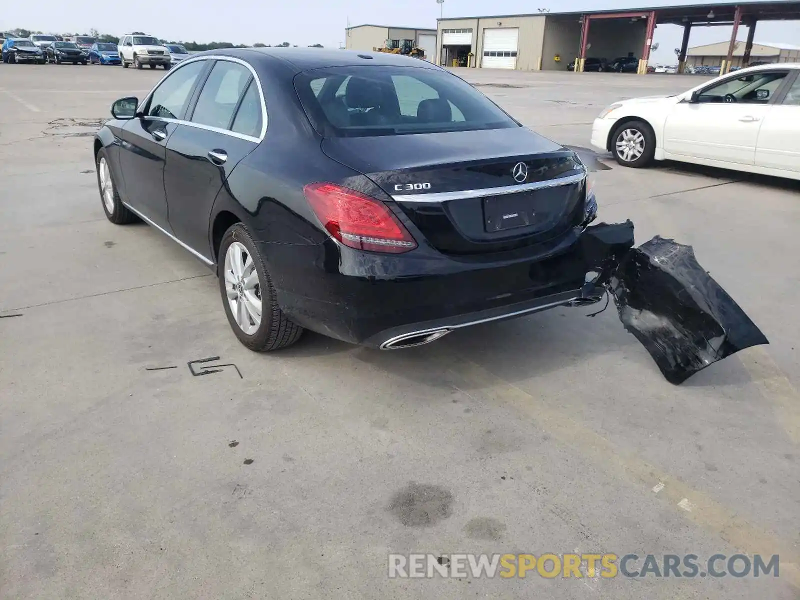 3 Photograph of a damaged car 55SWF8EB6KU316457 MERCEDES-BENZ C-CLASS 2019