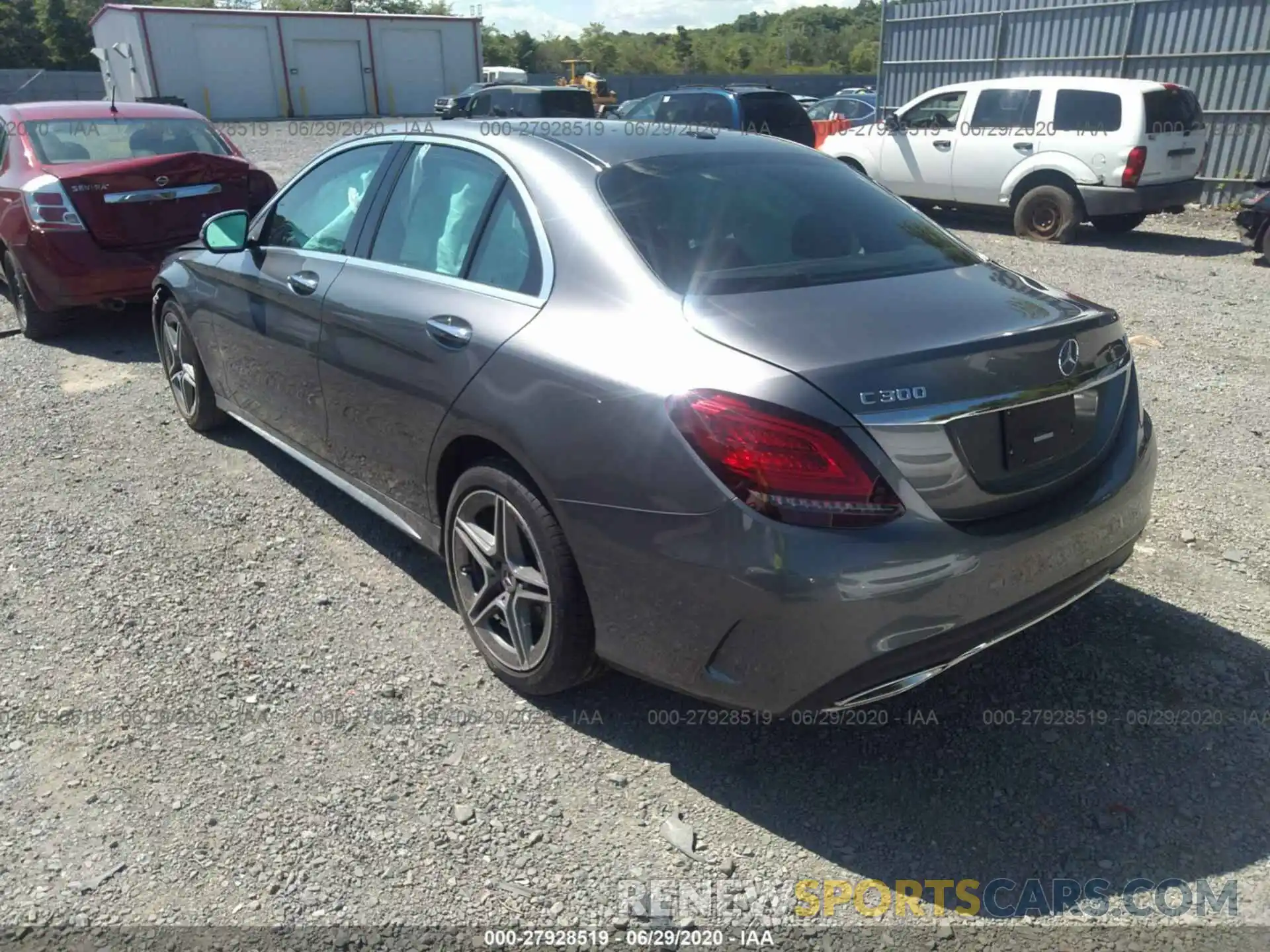 3 Photograph of a damaged car 55SWF8EB6KU319603 MERCEDES-BENZ C-CLASS 2019