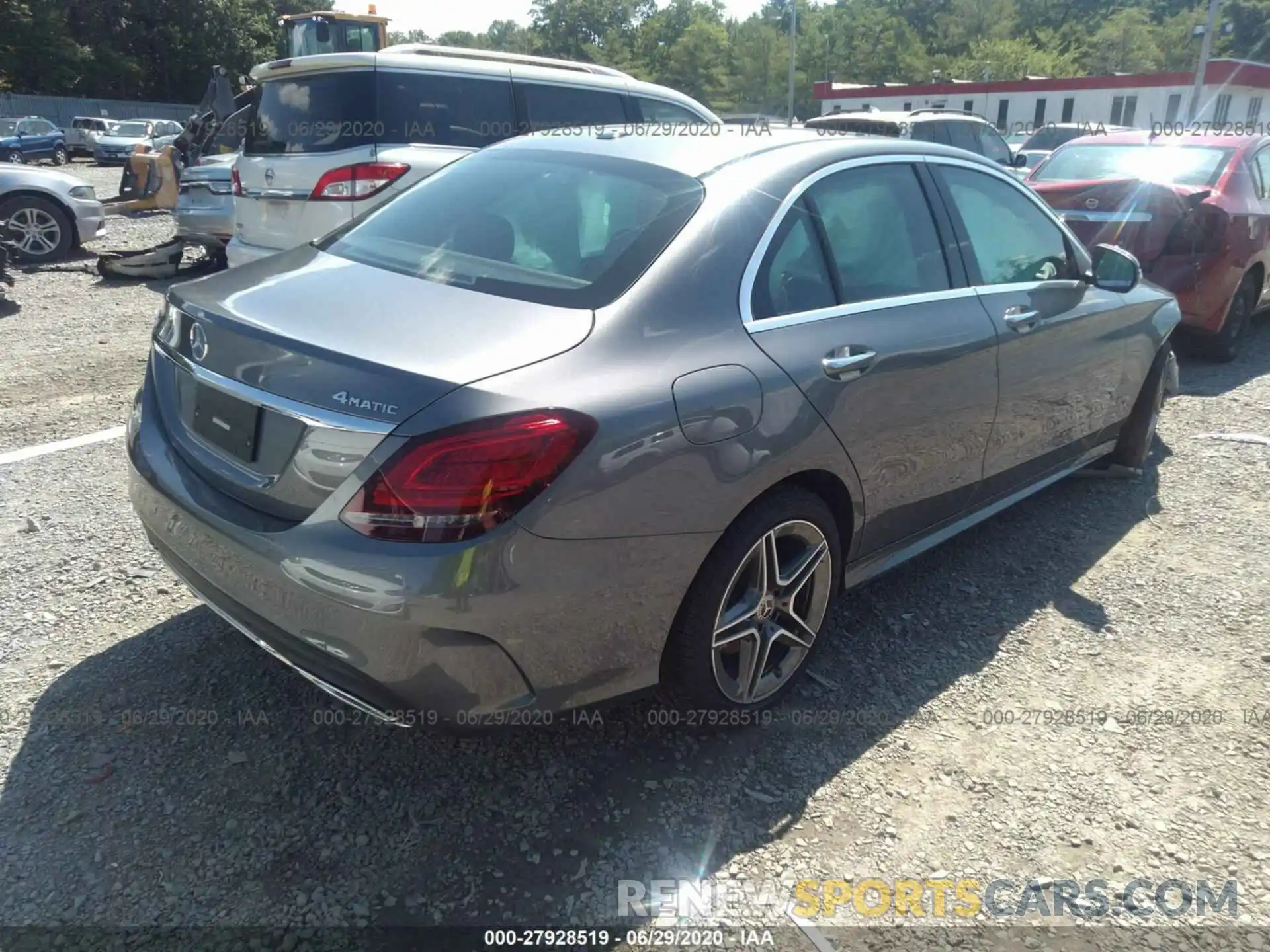 4 Photograph of a damaged car 55SWF8EB6KU319603 MERCEDES-BENZ C-CLASS 2019