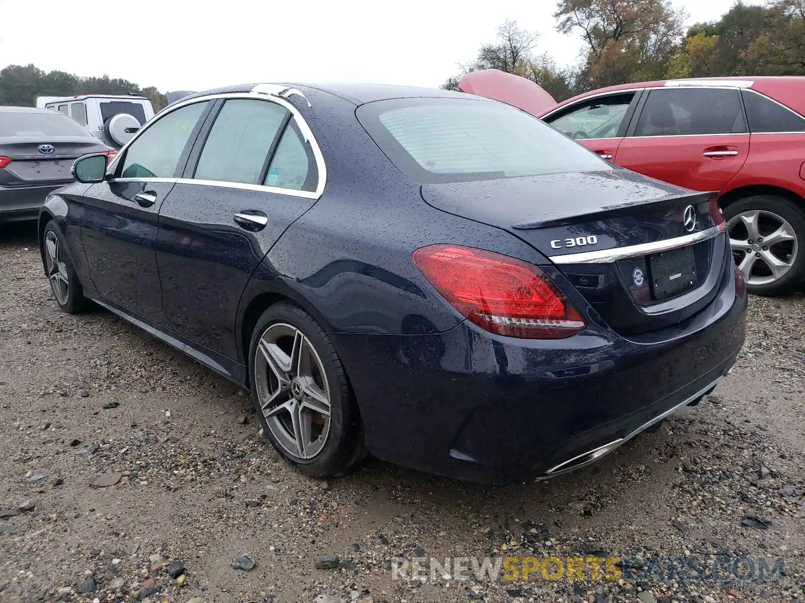 3 Photograph of a damaged car 55SWF8EB6KU319827 MERCEDES-BENZ C-CLASS 2019