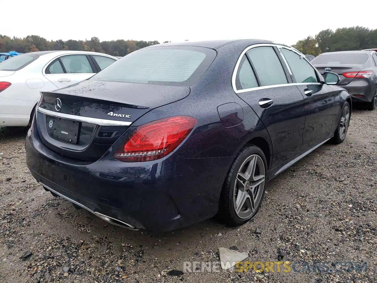 4 Photograph of a damaged car 55SWF8EB6KU319827 MERCEDES-BENZ C-CLASS 2019