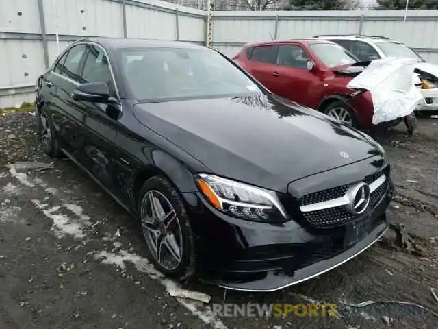 1 Photograph of a damaged car 55SWF8EB7KU282982 MERCEDES-BENZ C CLASS 2019