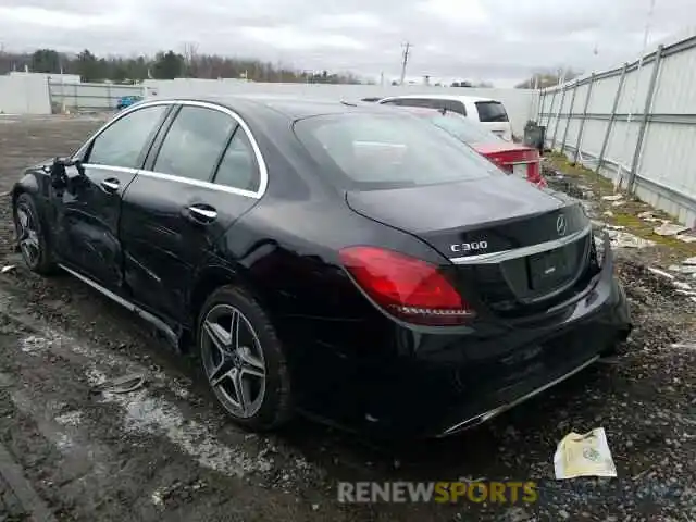 3 Photograph of a damaged car 55SWF8EB7KU282982 MERCEDES-BENZ C CLASS 2019