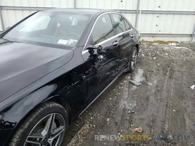 9 Photograph of a damaged car 55SWF8EB7KU282982 MERCEDES-BENZ C CLASS 2019