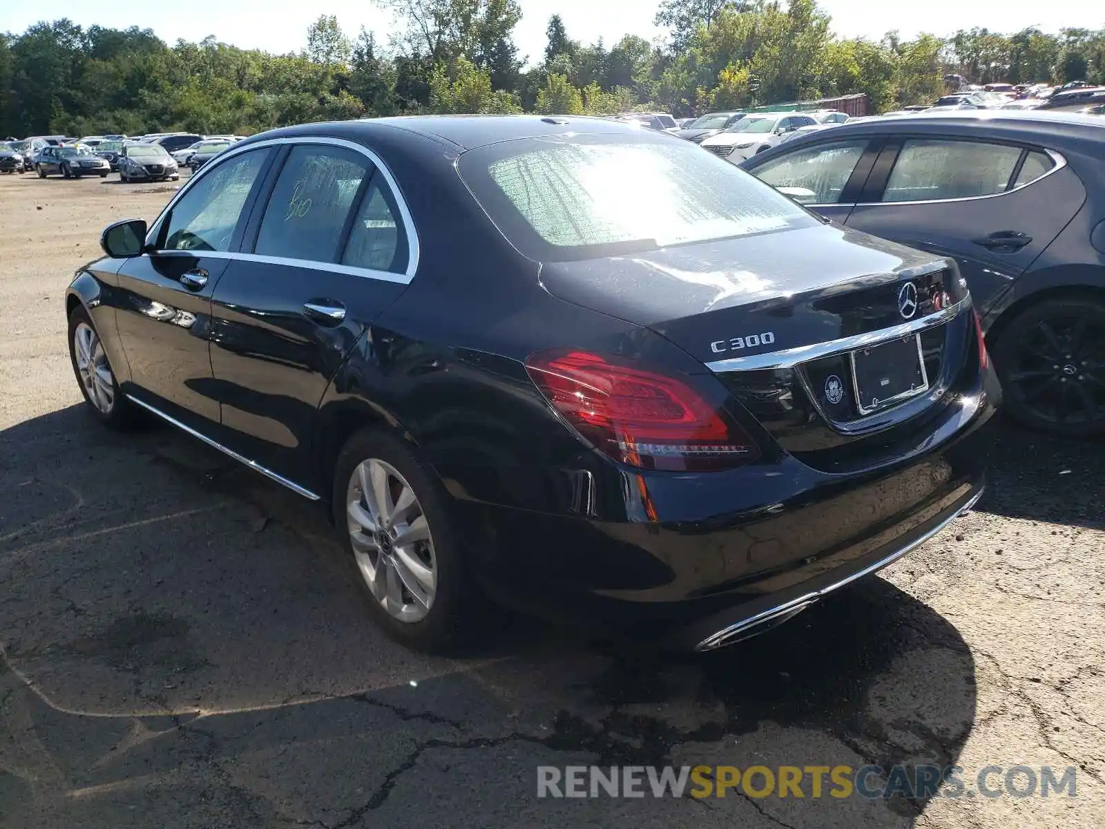 3 Photograph of a damaged car 55SWF8EB7KU283758 MERCEDES-BENZ C-CLASS 2019