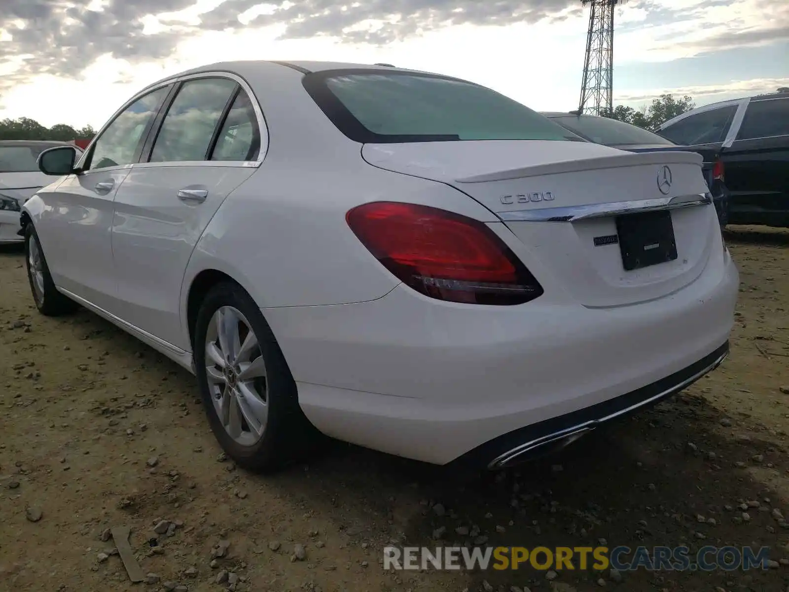 3 Photograph of a damaged car 55SWF8EB7KU283999 MERCEDES-BENZ C-CLASS 2019