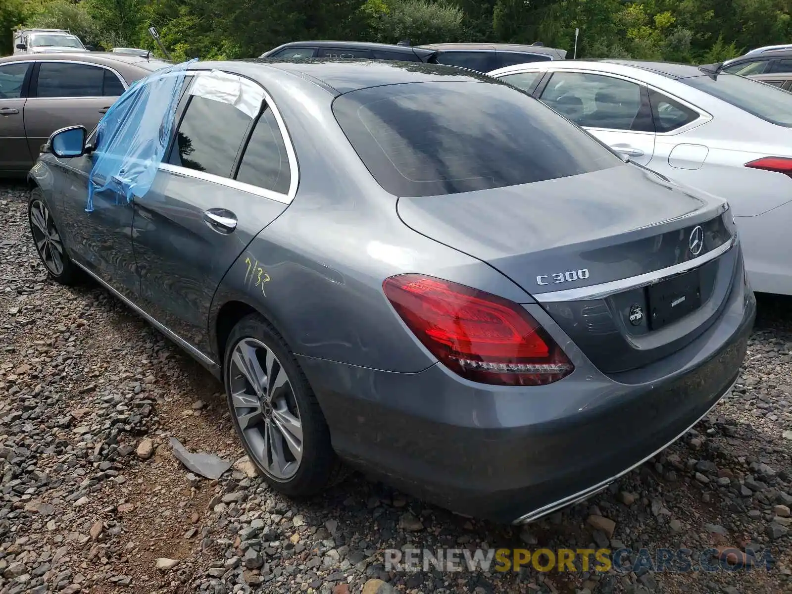 3 Photograph of a damaged car 55SWF8EB7KU290659 MERCEDES-BENZ C-CLASS 2019