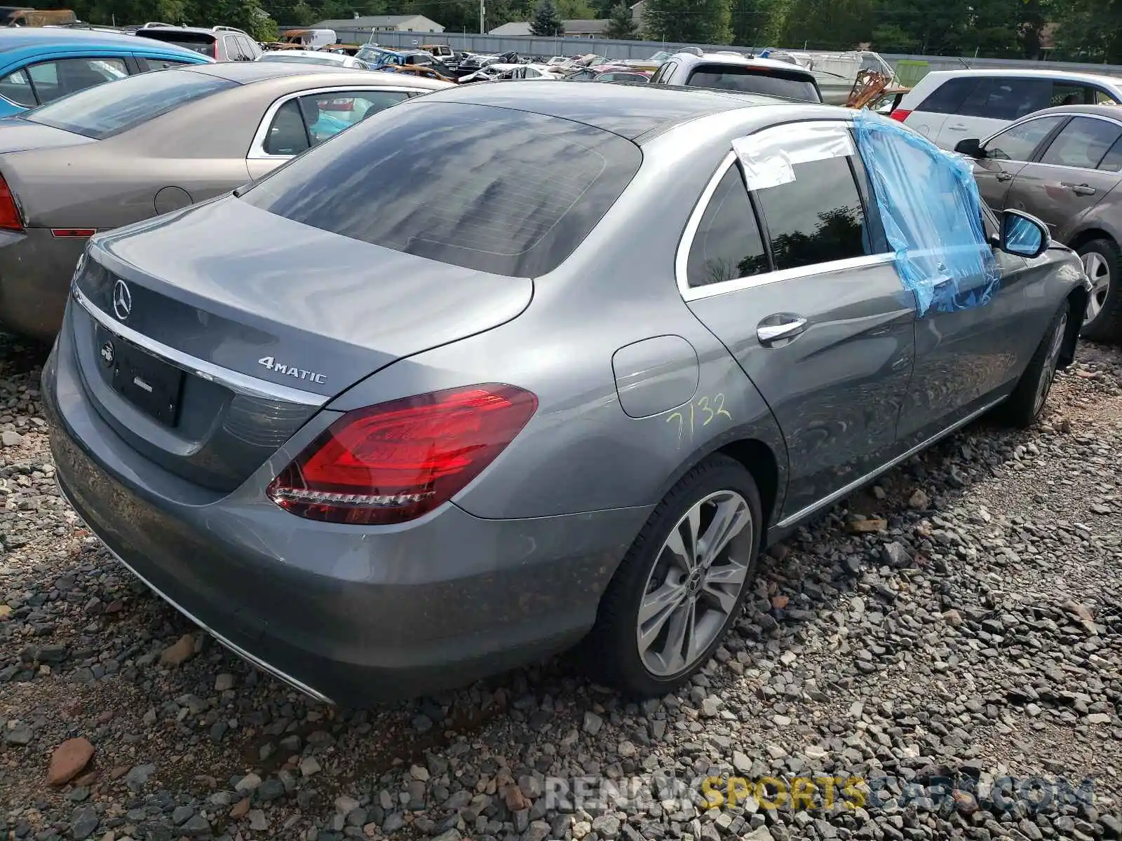 4 Photograph of a damaged car 55SWF8EB7KU290659 MERCEDES-BENZ C-CLASS 2019