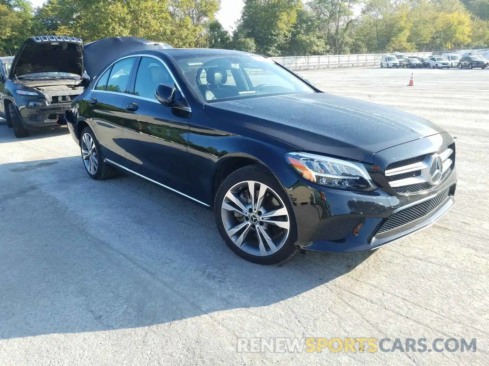 1 Photograph of a damaged car 55SWF8EB7KU298955 MERCEDES-BENZ C CLASS 2019