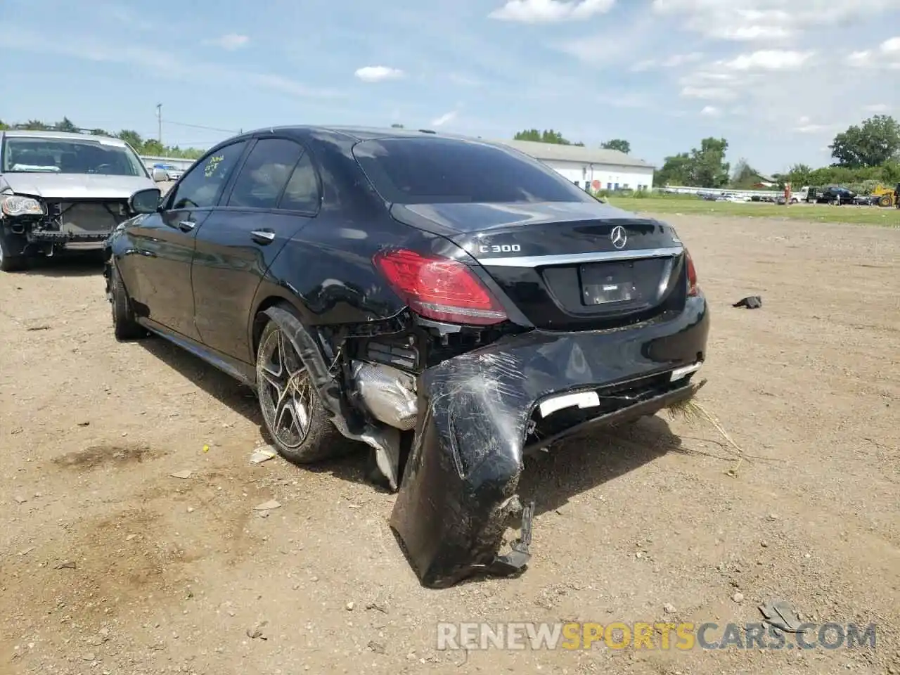 3 Photograph of a damaged car 55SWF8EB7KU300414 MERCEDES-BENZ C-CLASS 2019