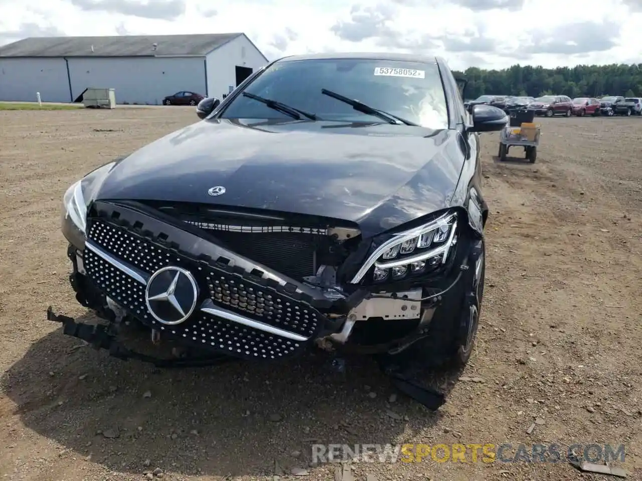 9 Photograph of a damaged car 55SWF8EB7KU300414 MERCEDES-BENZ C-CLASS 2019