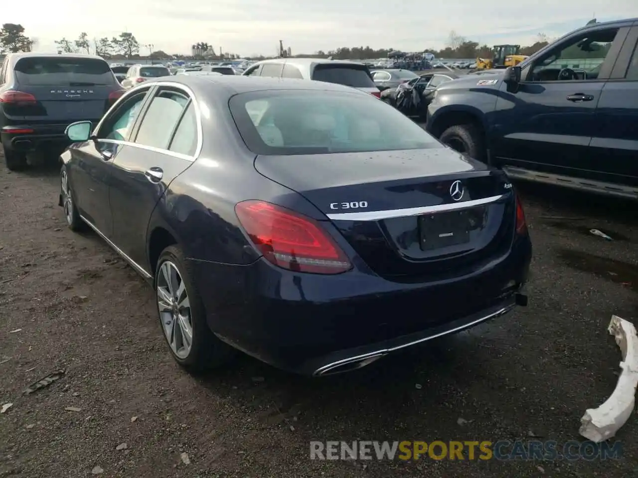 3 Photograph of a damaged car 55SWF8EB7KU301501 MERCEDES-BENZ C-CLASS 2019