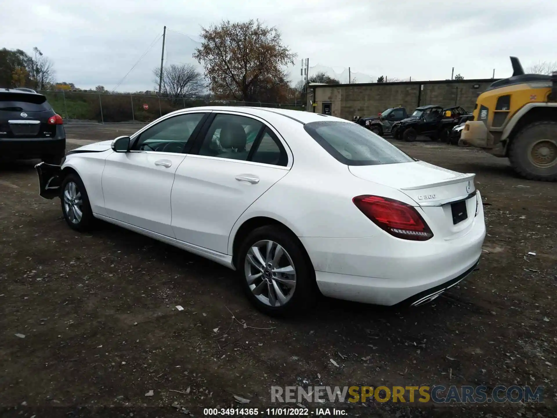 3 Photograph of a damaged car 55SWF8EB7KU305466 MERCEDES-BENZ C-CLASS 2019