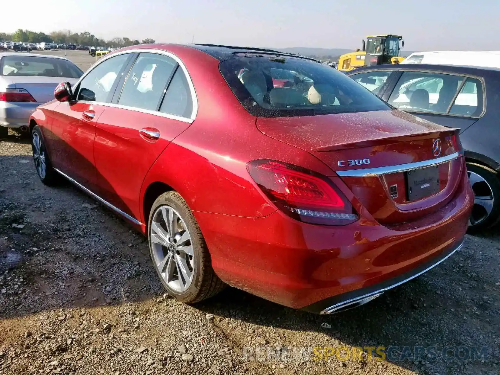 3 Photograph of a damaged car 55SWF8EB7KU309324 MERCEDES-BENZ C CLASS 2019