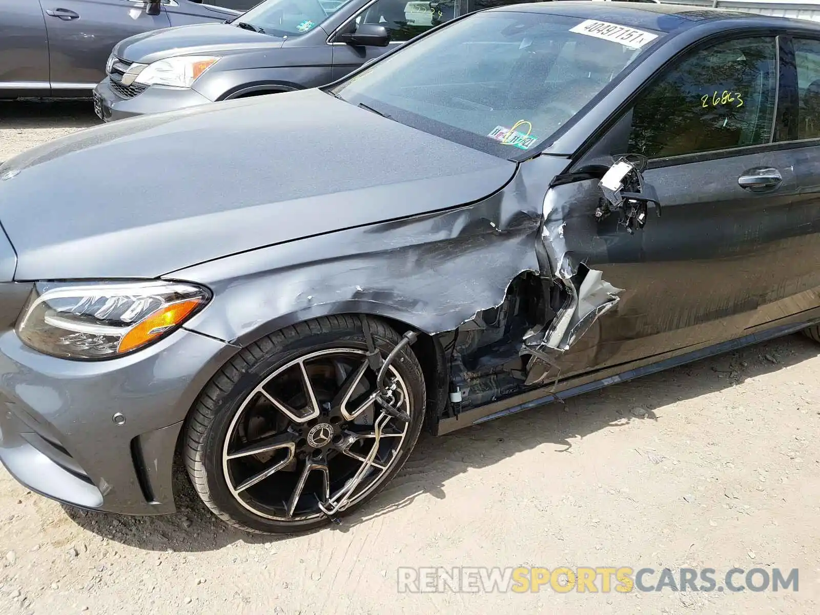 9 Photograph of a damaged car 55SWF8EB7KU309677 MERCEDES-BENZ C CLASS 2019