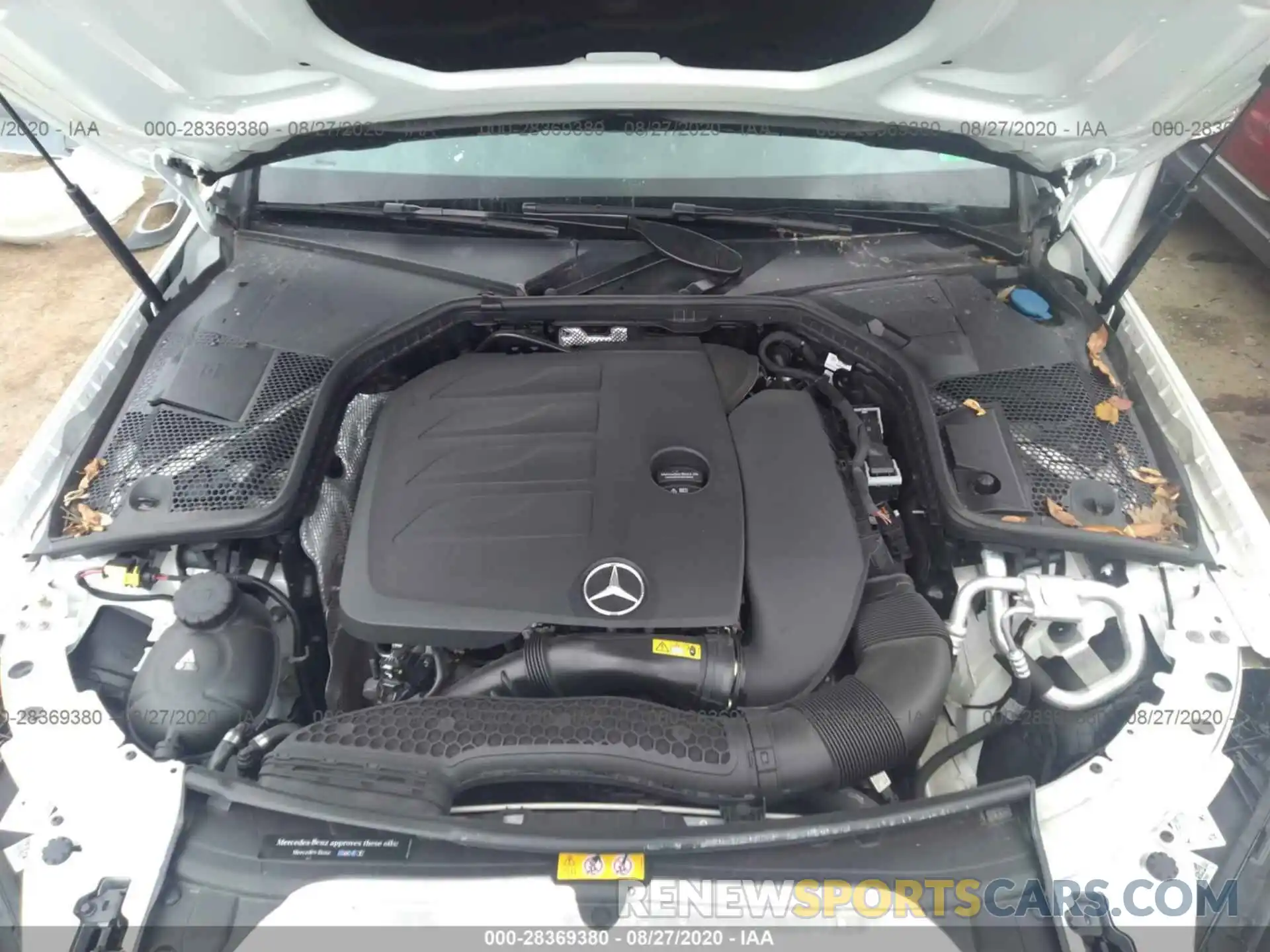 10 Photograph of a damaged car 55SWF8EB7KU310134 MERCEDES-BENZ C-CLASS 2019