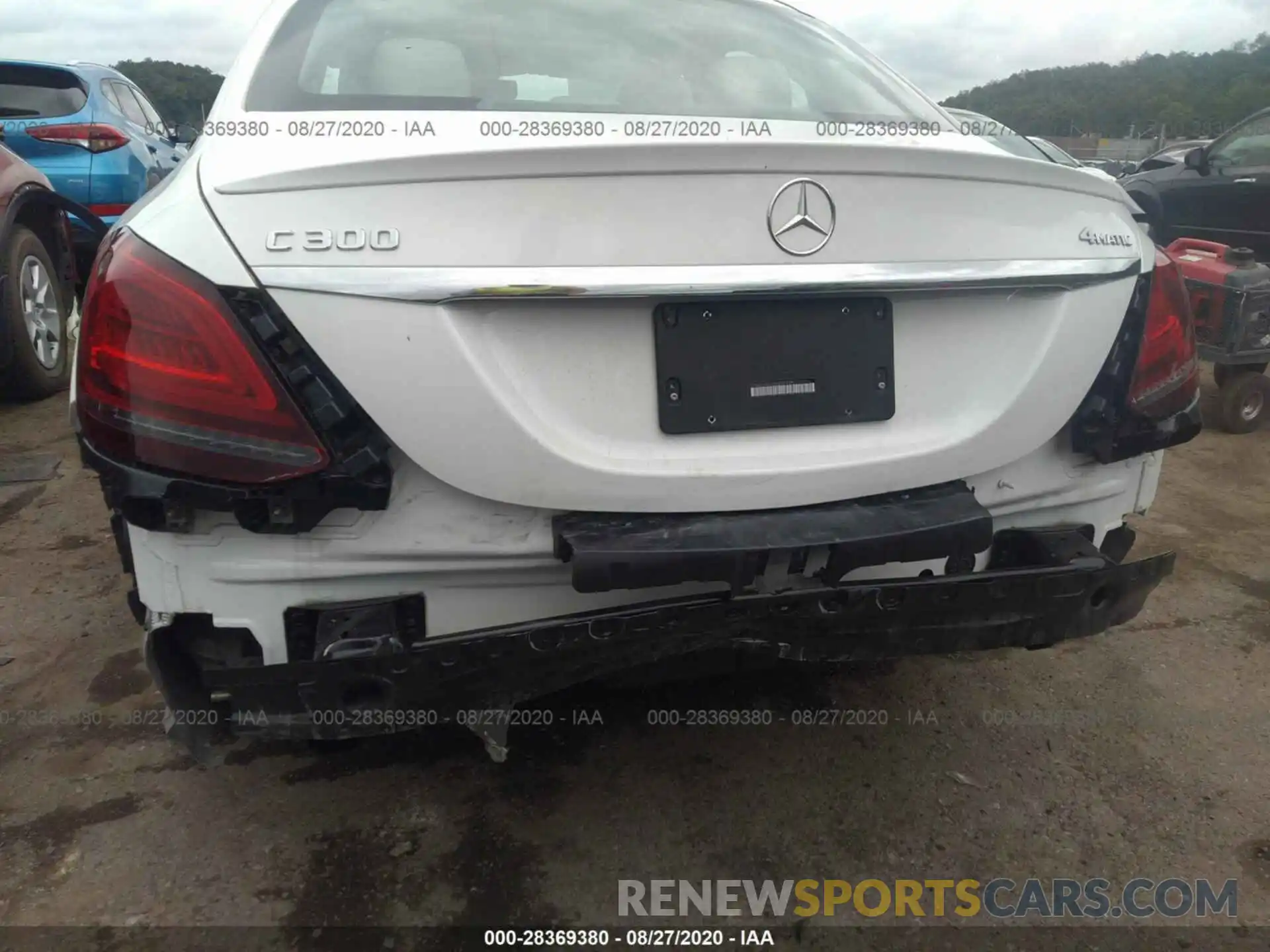 6 Photograph of a damaged car 55SWF8EB7KU310134 MERCEDES-BENZ C-CLASS 2019