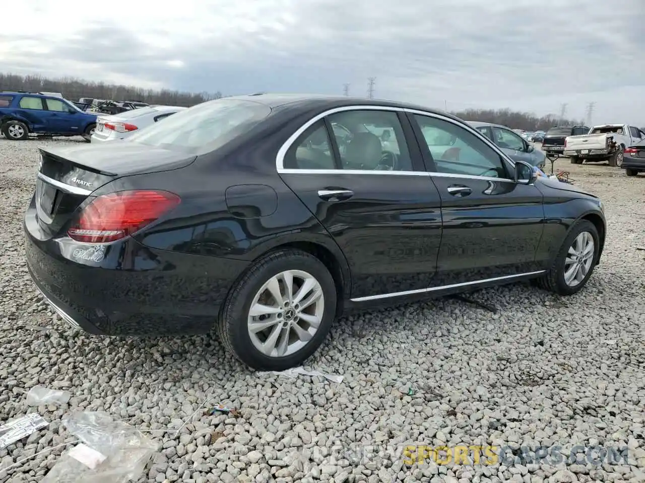 3 Photograph of a damaged car 55SWF8EB7KU310344 MERCEDES-BENZ C-CLASS 2019