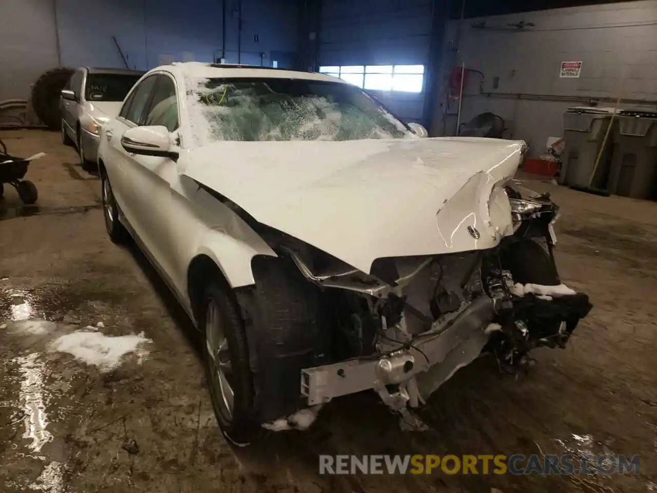 1 Photograph of a damaged car 55SWF8EB7KU310473 MERCEDES-BENZ C-CLASS 2019