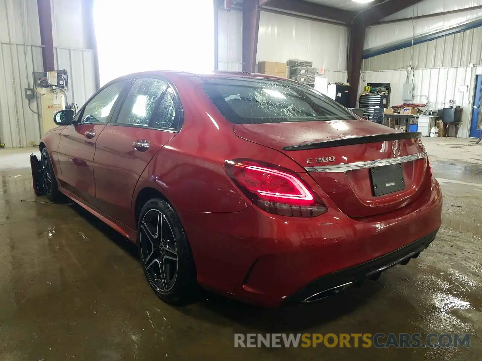 3 Photograph of a damaged car 55SWF8EB7KU314930 MERCEDES-BENZ C CLASS 2019