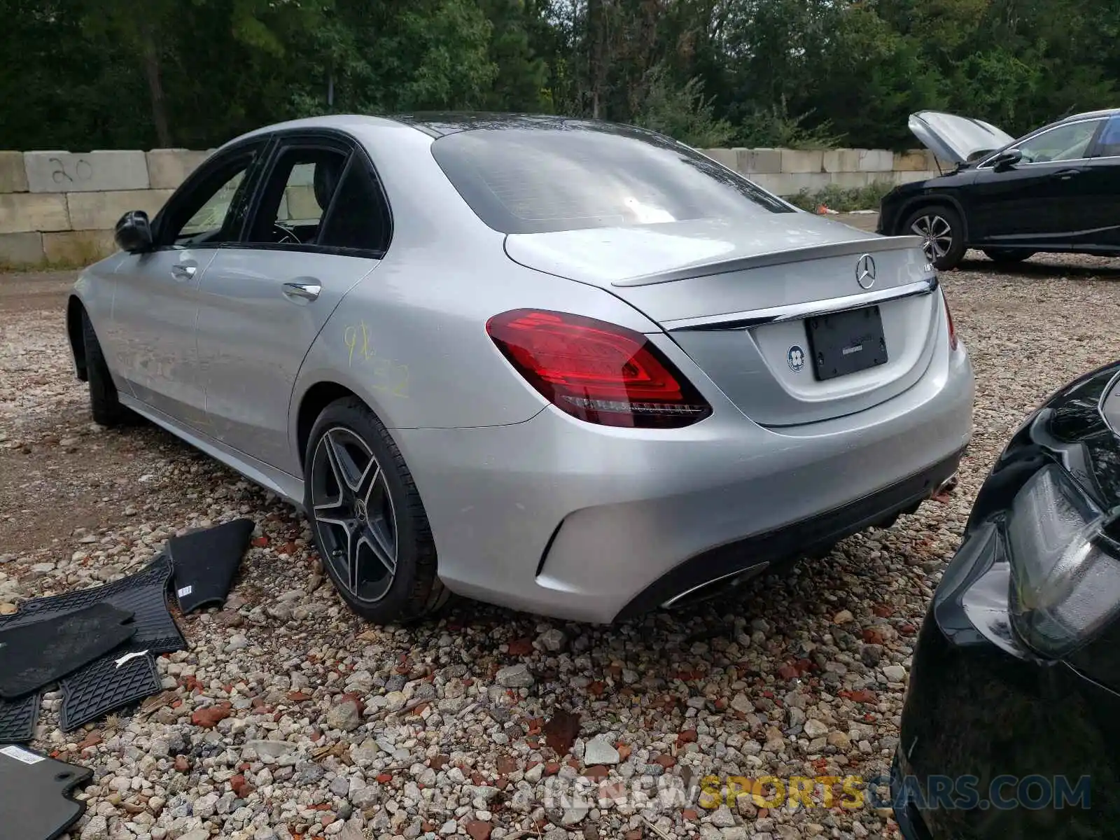 3 Photograph of a damaged car 55SWF8EB7KU315477 MERCEDES-BENZ C-CLASS 2019