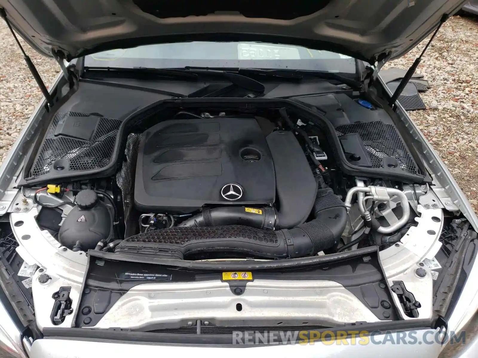 7 Photograph of a damaged car 55SWF8EB7KU315477 MERCEDES-BENZ C-CLASS 2019