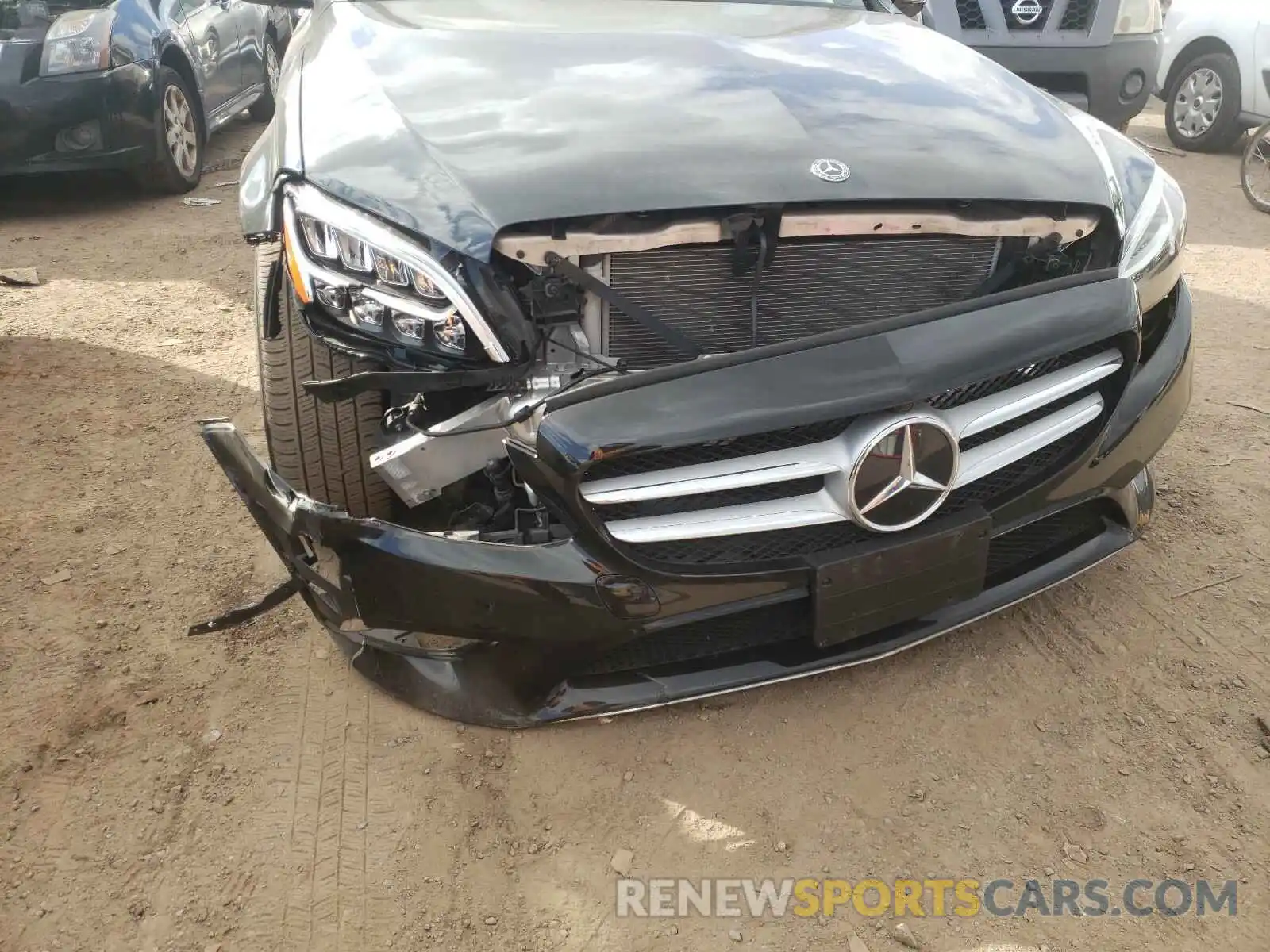 9 Фотография поврежденного автомобиля 55SWF8EB7KU316497 MERCEDES-BENZ C CLASS 2019