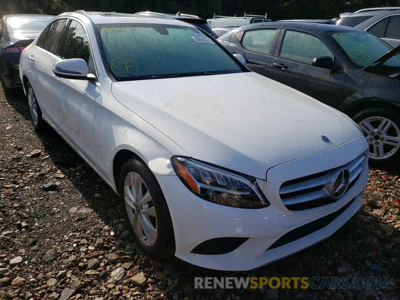 1 Photograph of a damaged car 55SWF8EB7KU318184 MERCEDES-BENZ C-CLASS 2019